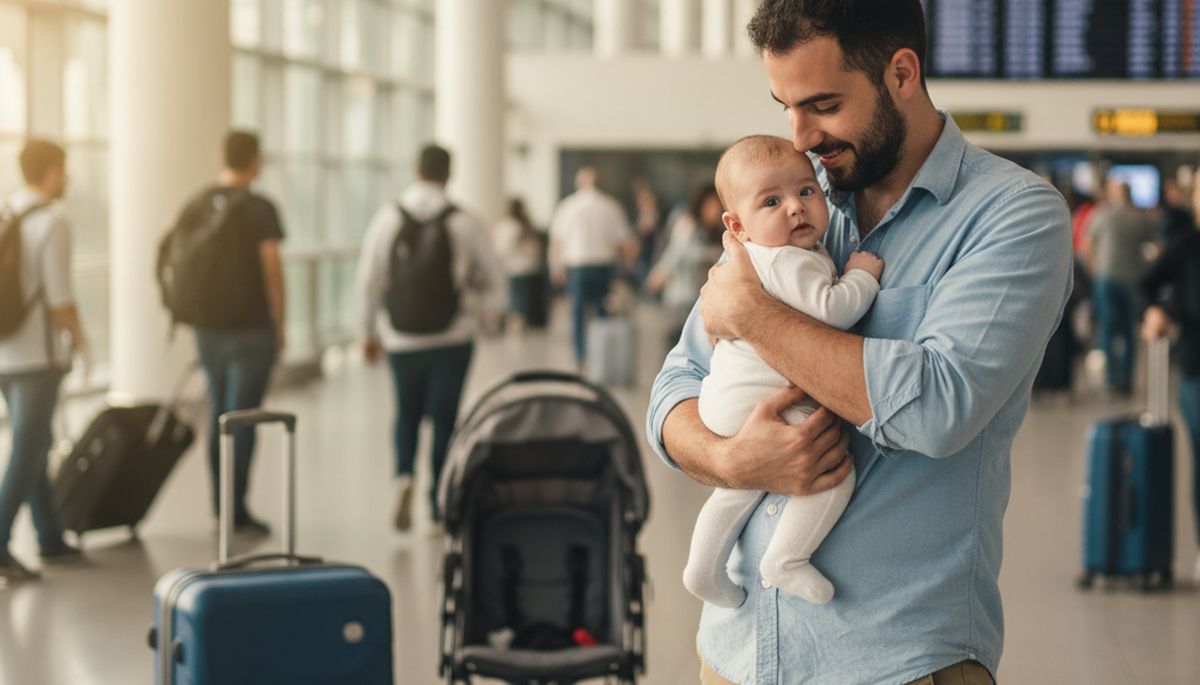 טיסה עם תינוק - המדריך של אבות שעברו את זה